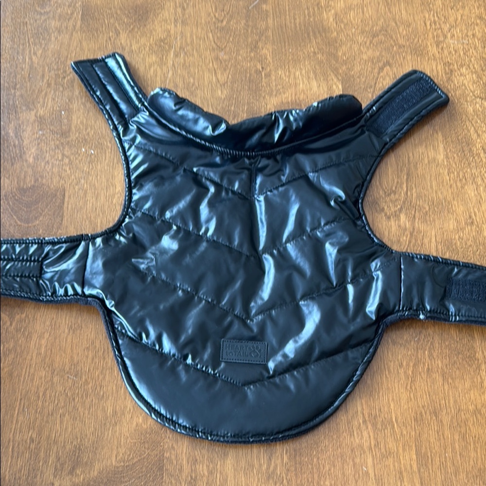 Heart to Tail Black Quilted Puffer  Dog Vest/jacket